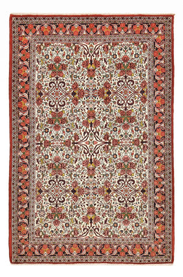 Persisk tæppe - Bijar - 214 x 142 cm - creme