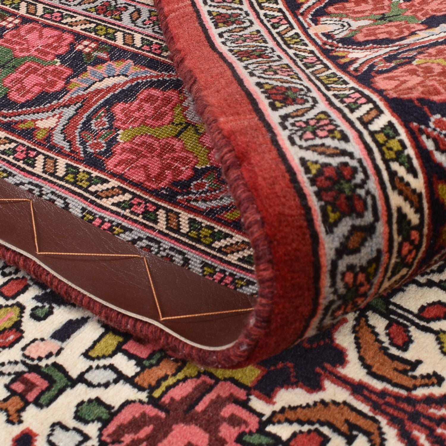 Persisk tæppe - Bijar - 214 x 142 cm - creme