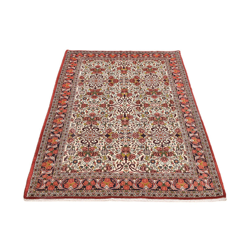 Persisk tæppe - Bijar - 214 x 142 cm - creme