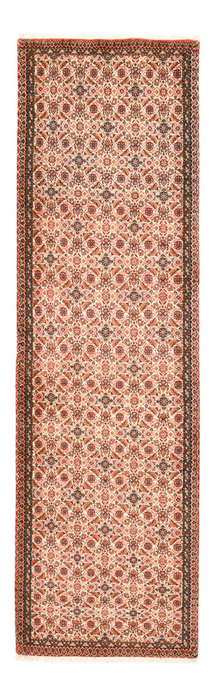 Løber Persisk tæppe - Tabriz - 282 x 83 cm - lysrød
