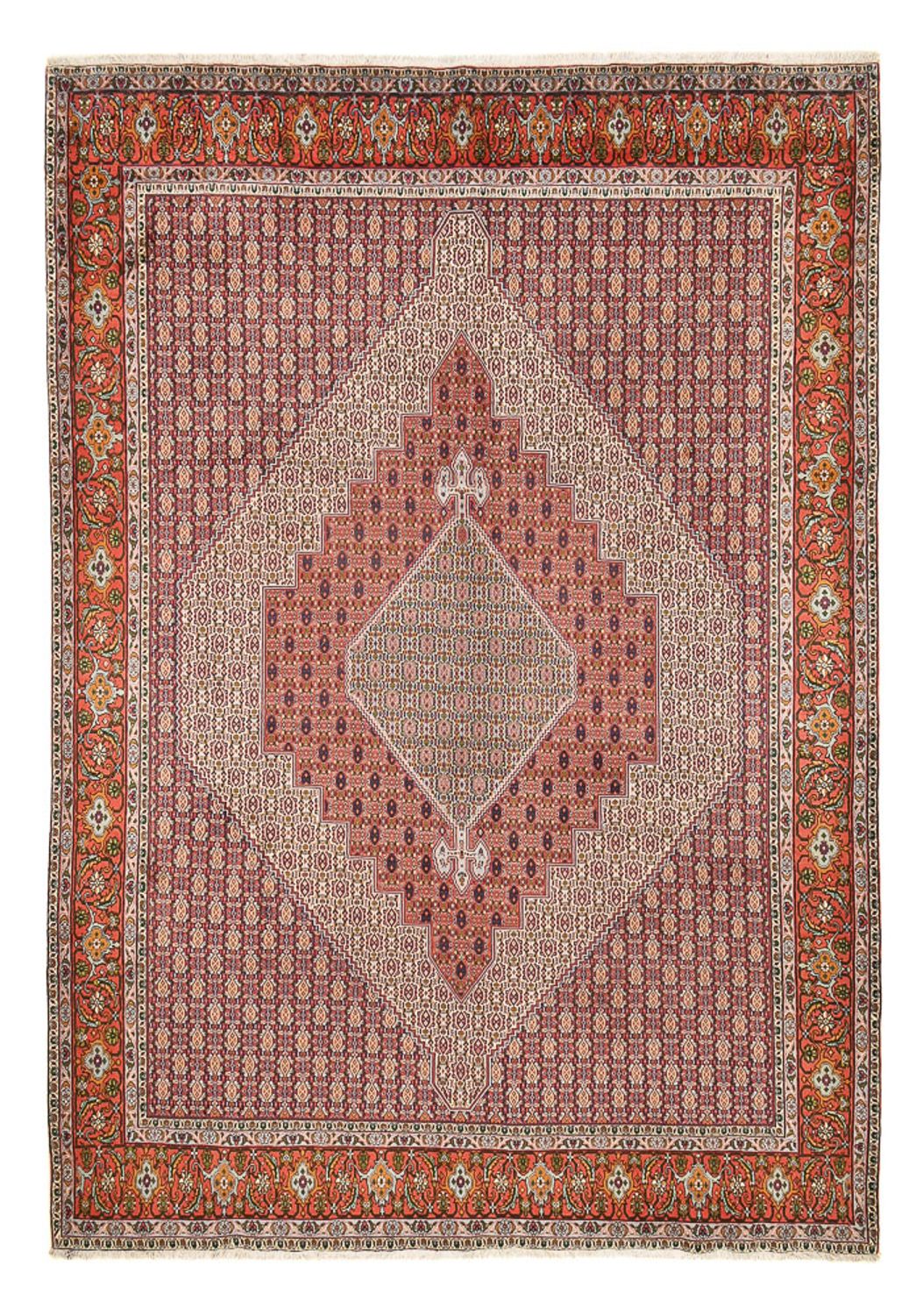 Persisk tæppe - Classic - 418 x 305 cm - mørk beige