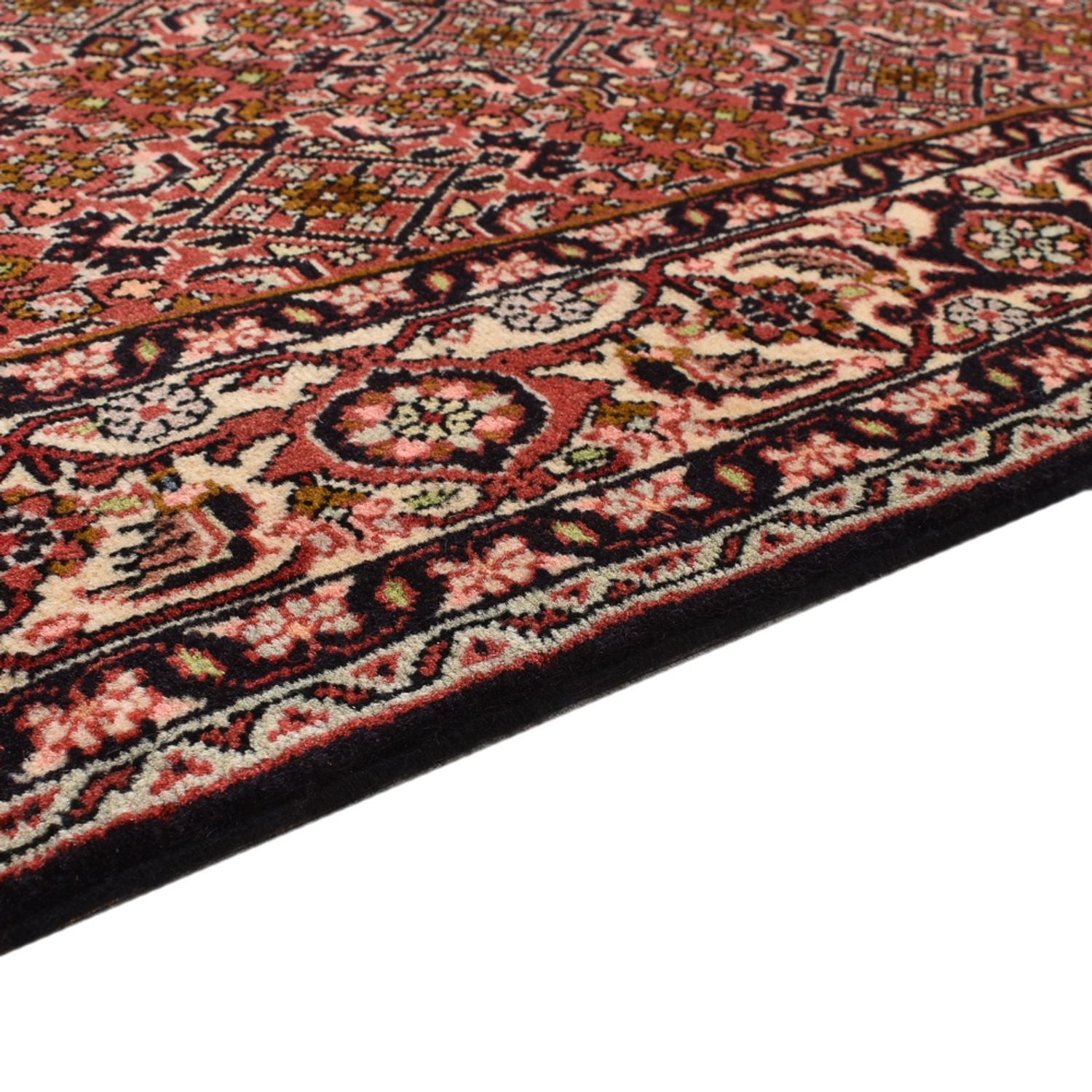 Persisk tæppe - Bijar - 218 x 128 cm - rust