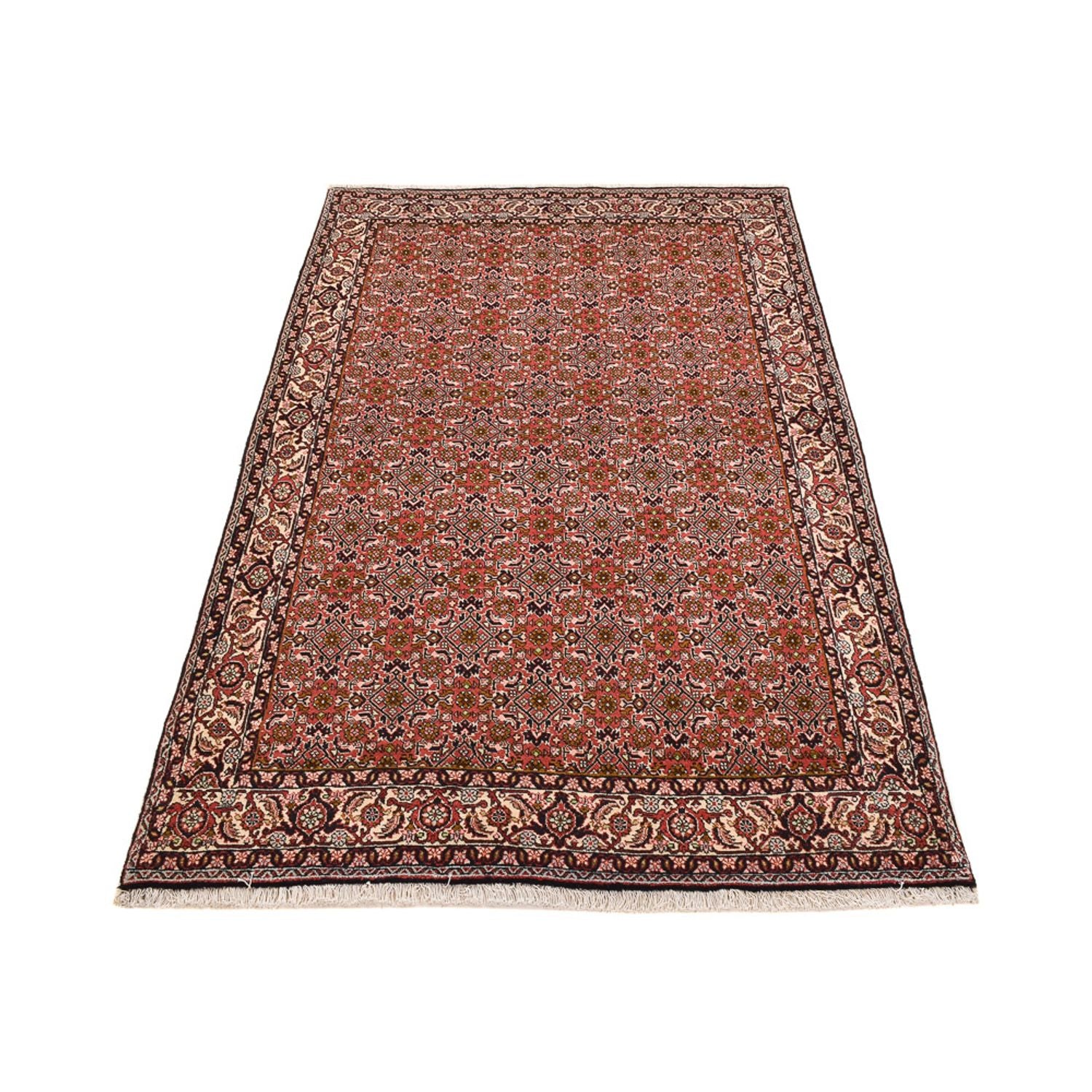 Persisk tæppe - Bijar - 218 x 128 cm - rust