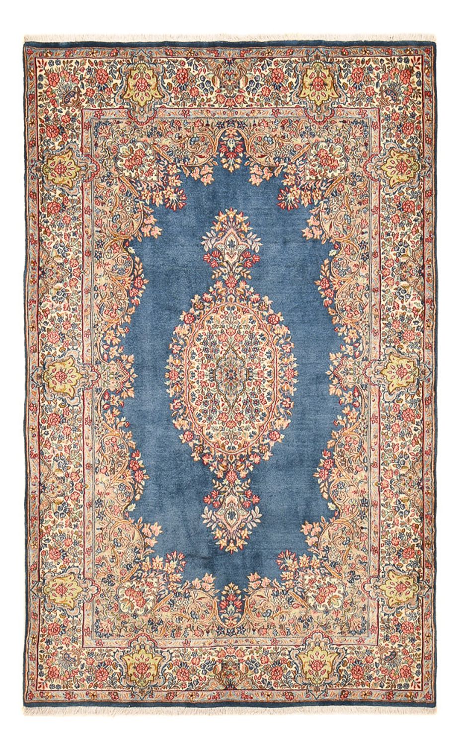 Persisk tæppe - Royal - 237 x 147 cm - blå