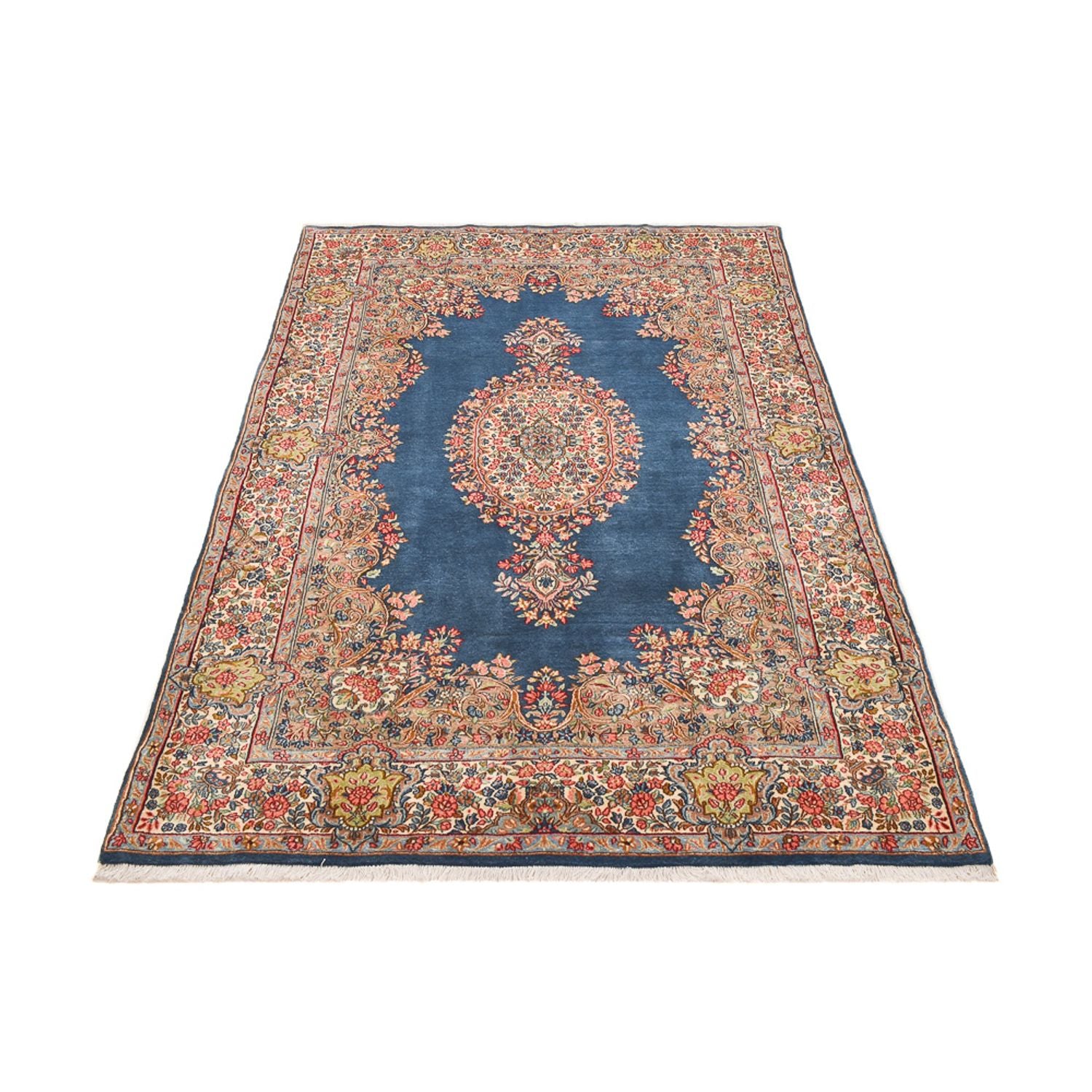 Persisk tæppe - Royal - 237 x 147 cm - blå