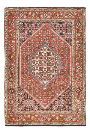 Persisk tæppe - Bijar - 165 x 111 cm - rust