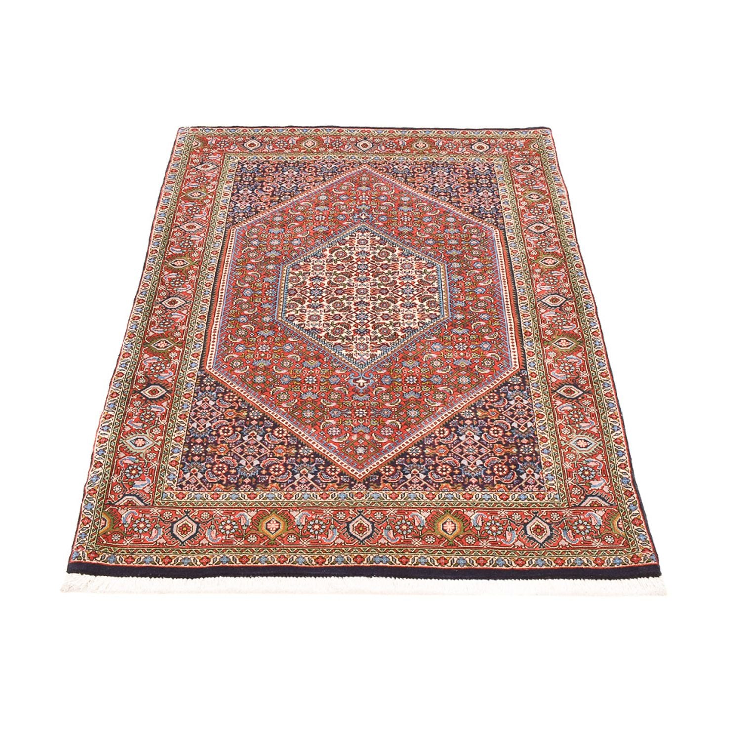 Persisk tæppe - Bijar - 165 x 111 cm - rust