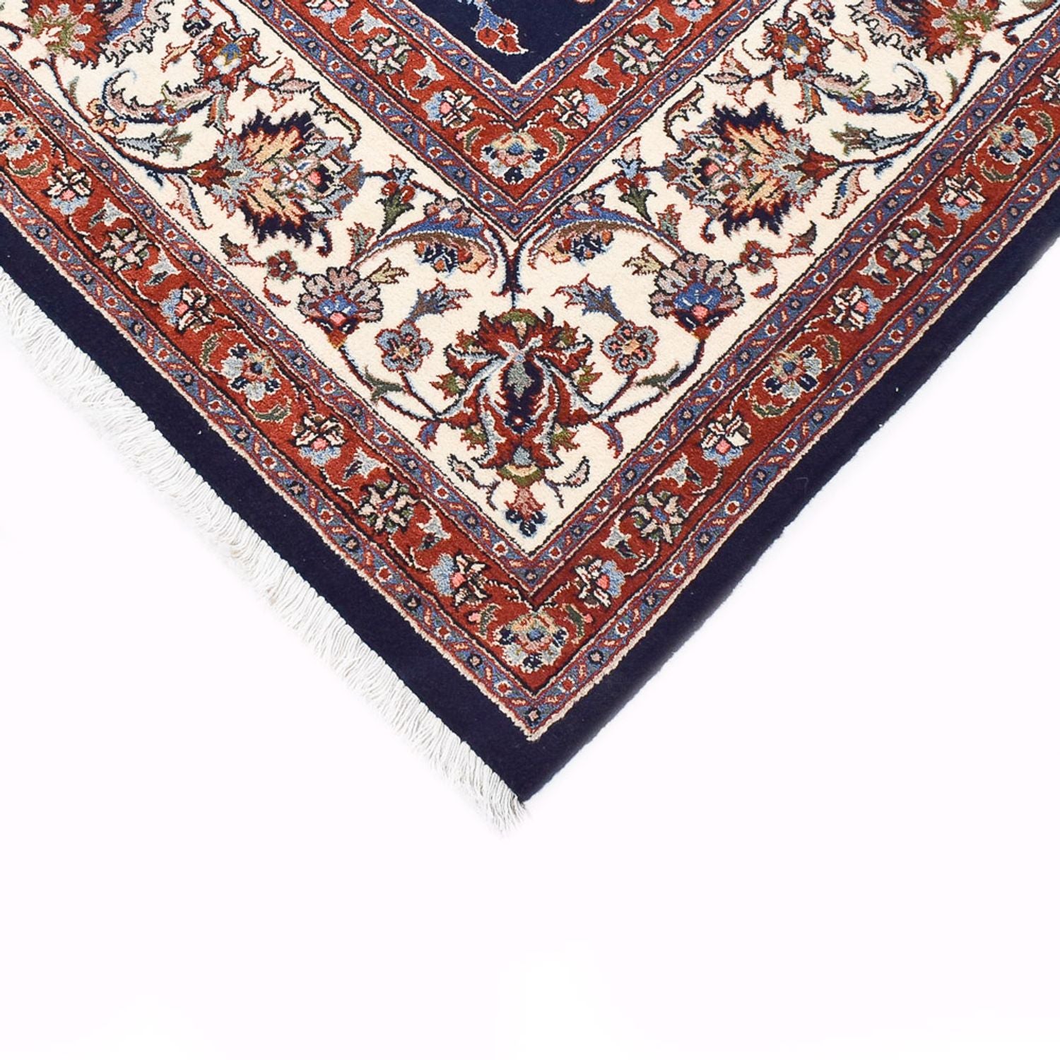 Persisk tæppe - Classic - Royal - 342 x 243 cm - mørkeblå