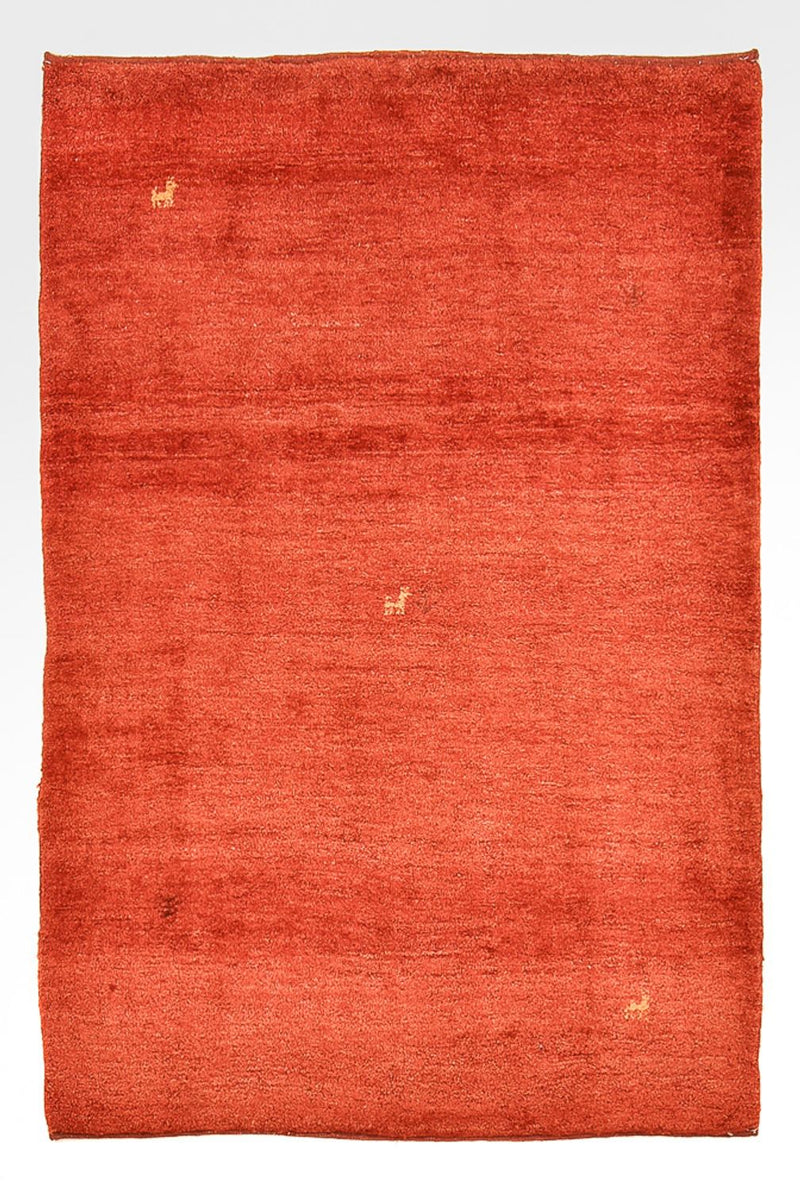 Gabbeh-tæppe - Persisk - 173 x 126 cm - rød