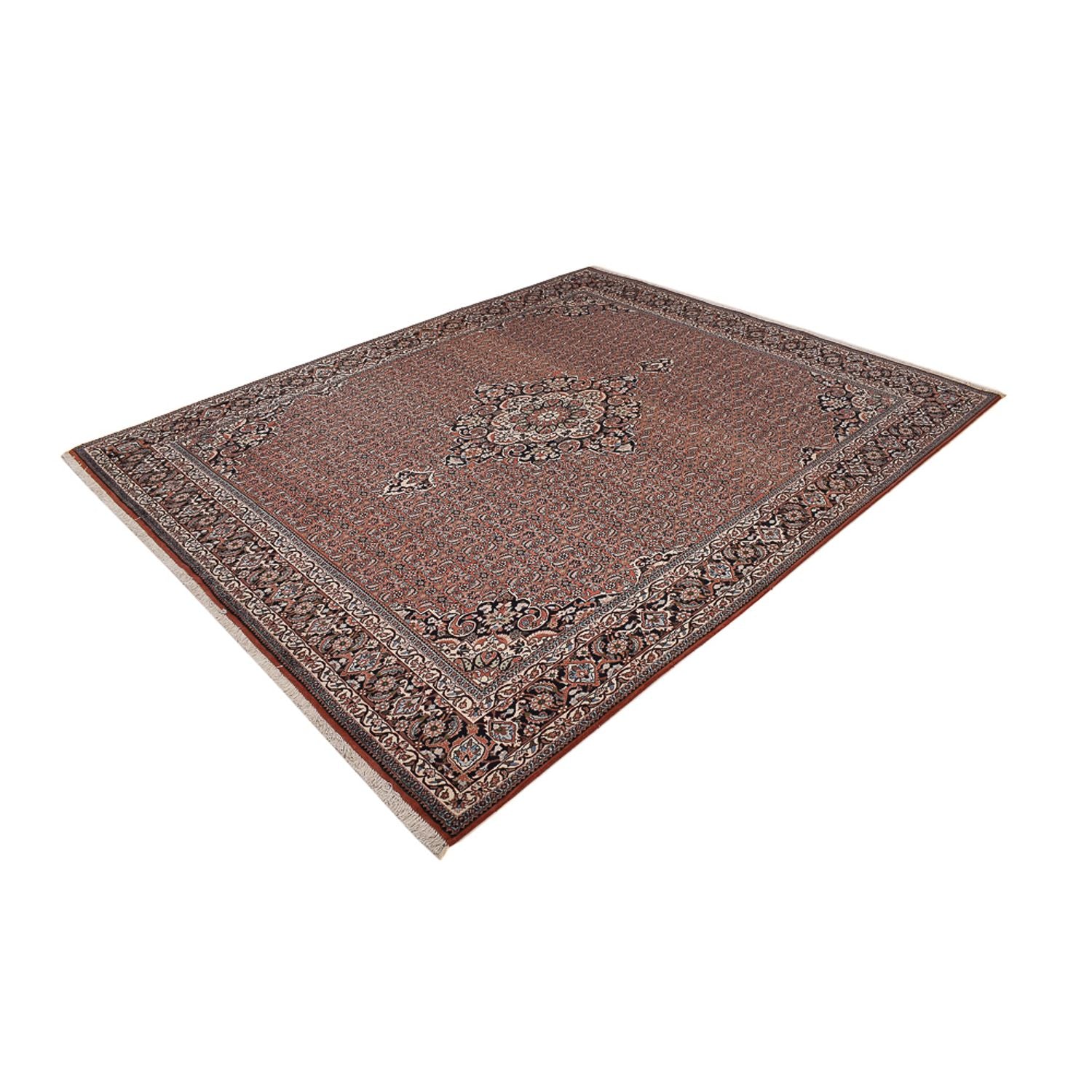 Persisk tæppe - Bijar - 312 x 252 cm - rust