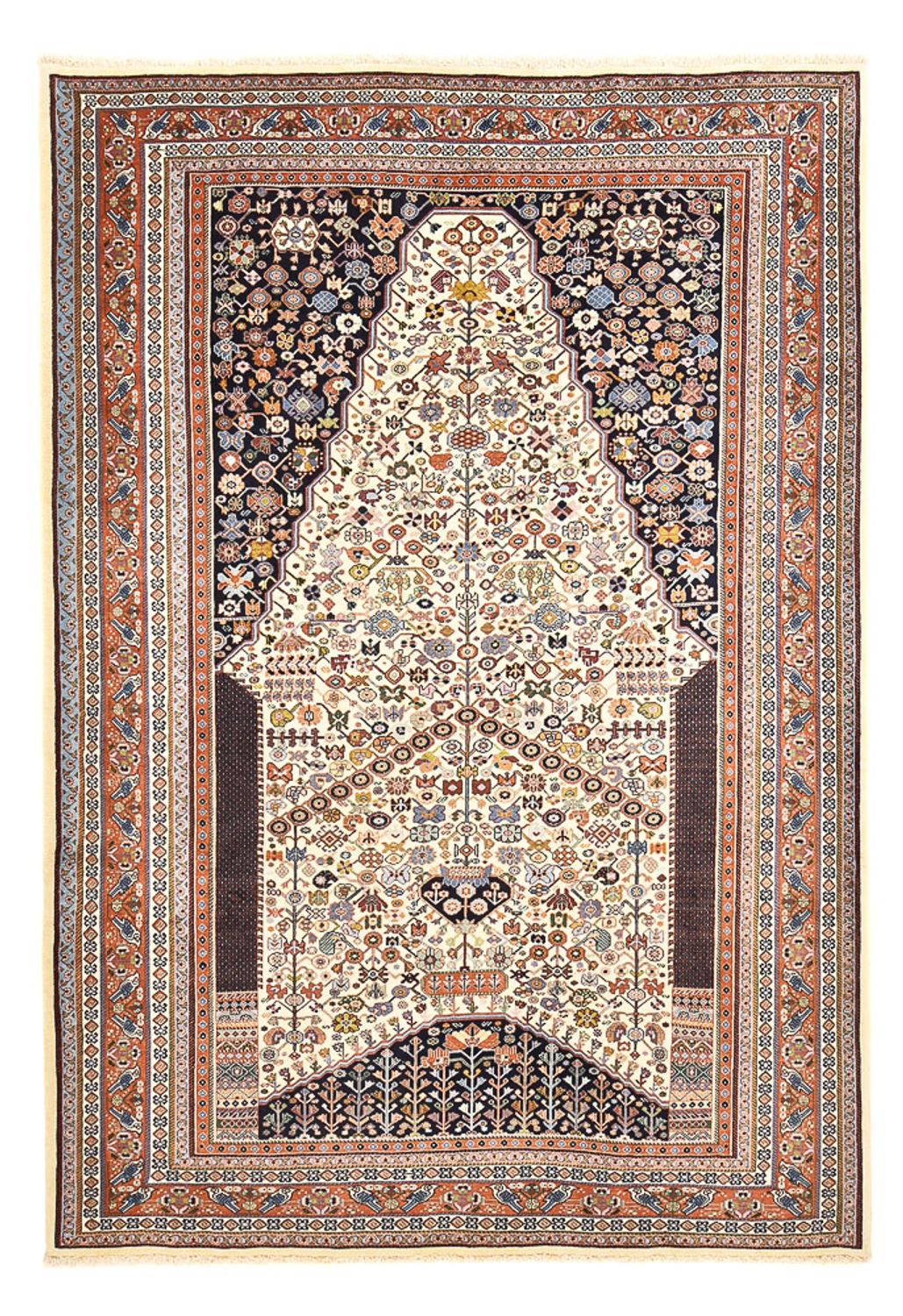 Gabbeh-tæppe - Kashkuli Persisk - 295 x 205 cm - beige