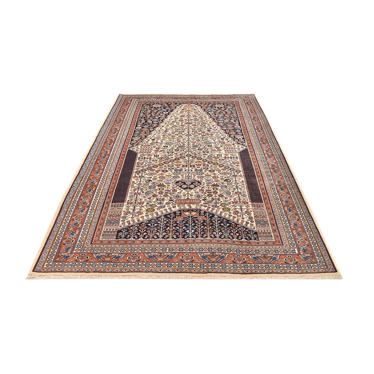 Gabbeh-tæppe - Kashkuli Persisk - 295 x 205 cm - beige