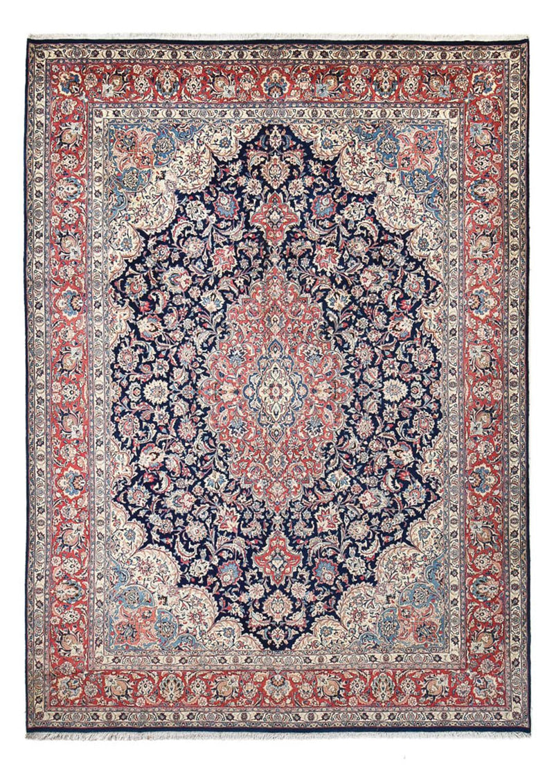 Persisk tæppe - Classic - Royal - 408 x 300 cm - mørkeblå