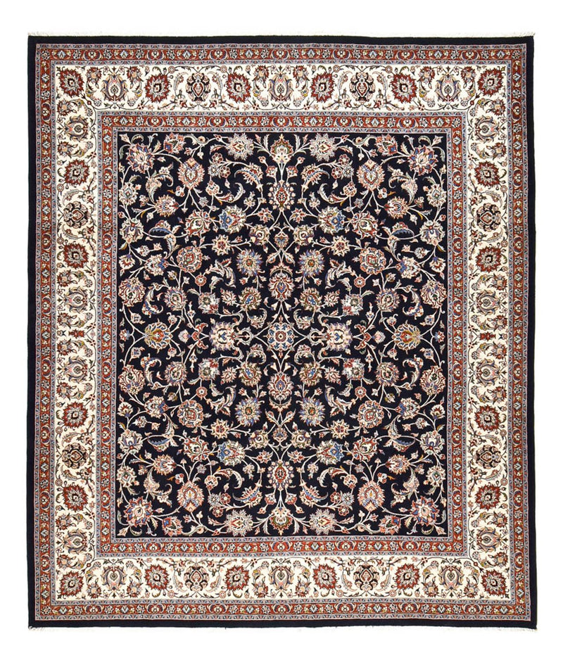 Persisk tæppe - Classic - 350 x 301 cm - mørkeblå