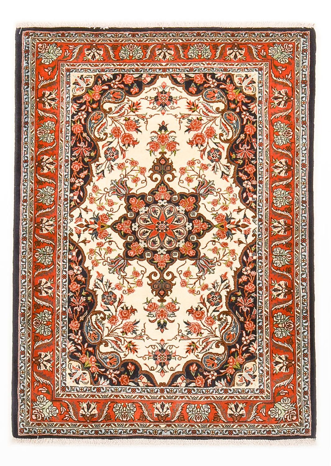 Persisk tæppe - Bijar - 148 x 110 cm - beige
