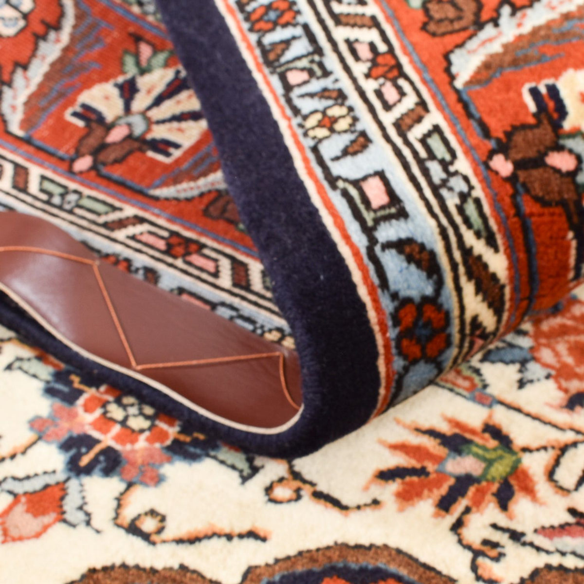 Persisk tæppe - Bijar - 148 x 110 cm - beige