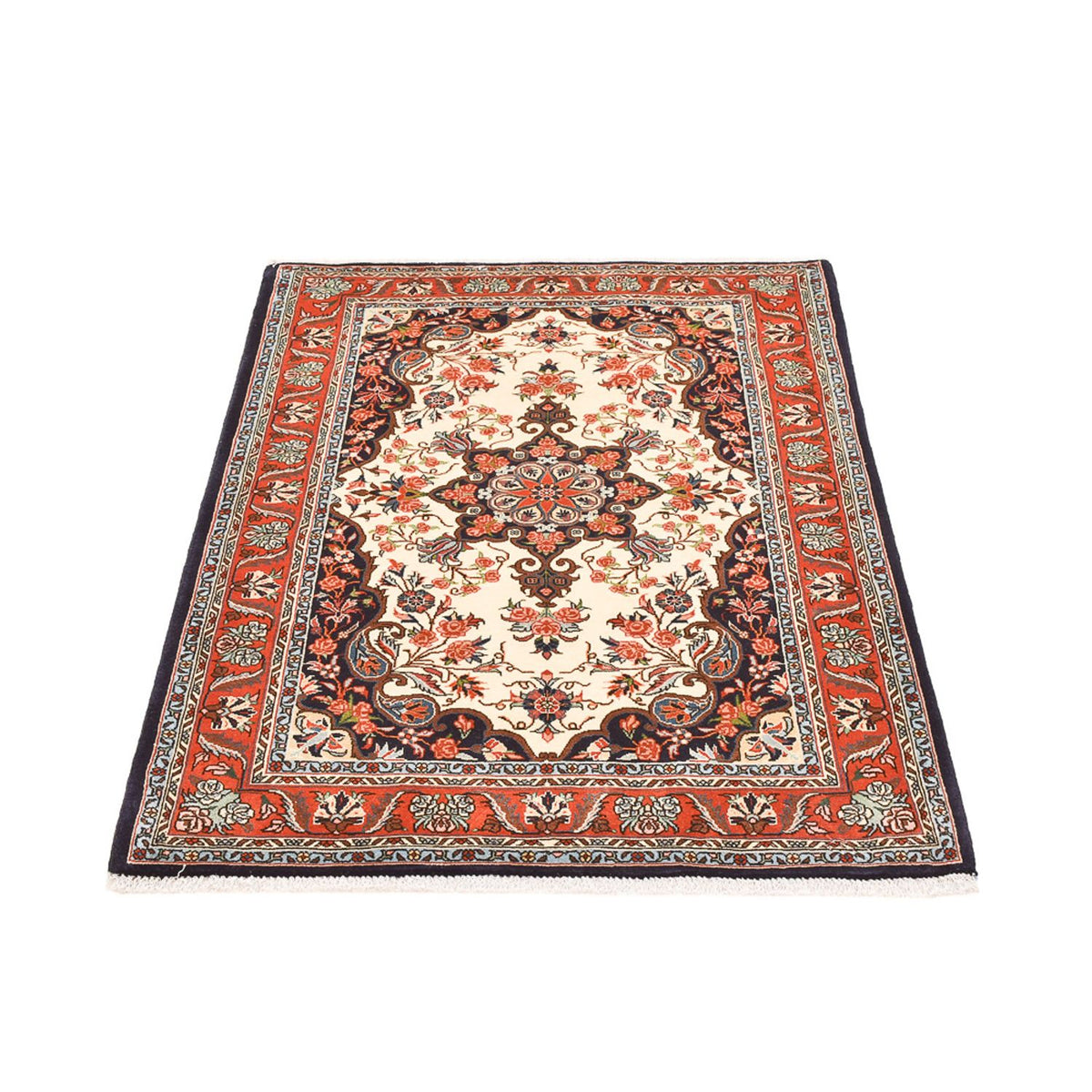Persisk tæppe - Bijar - 148 x 110 cm - beige