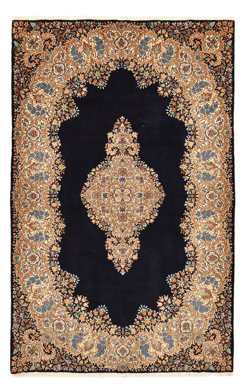 Persisk tæppe - Royal - 243 x 155 cm - mørkeblå