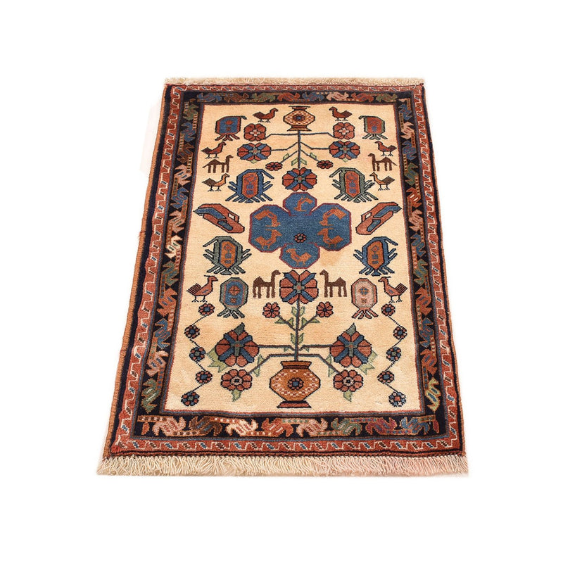 Gabbeh-tæppe - Kashkuli Persisk - 95 x 57 cm - flerfarvet