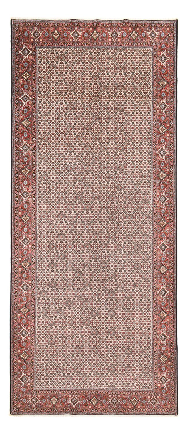 Løber Persisk tæppe - Bijar - 494 x 204 cm - rust