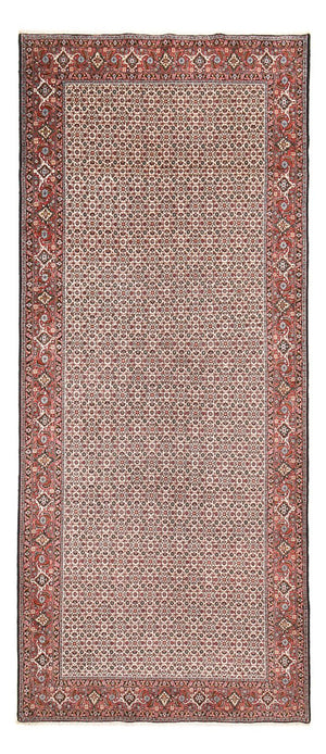 Løber Persisk tæppe - Bijar - 494 x 204 cm - rust