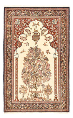 Persisk tæppe - Ghom - Royal - 204 x 132 cm - beige