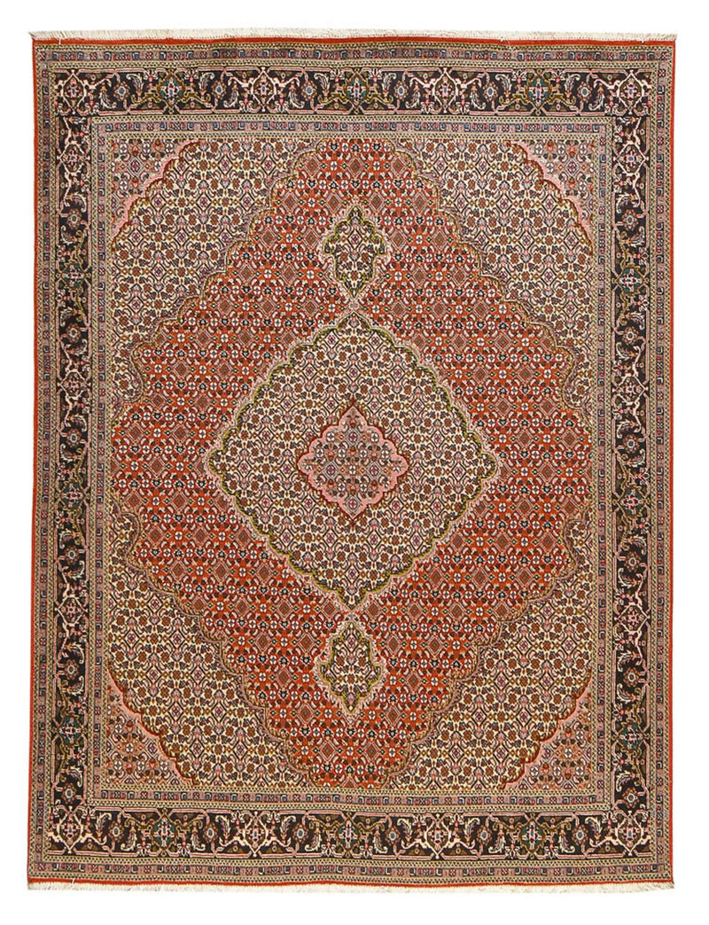 Persisk tæppe - Tabriz - Royal - 200 x 152 cm - rød