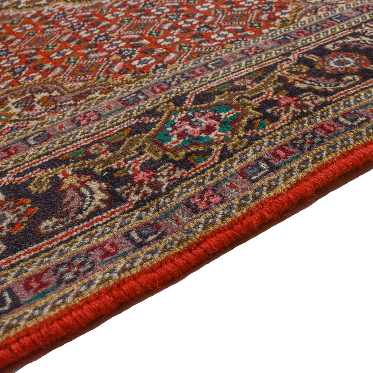 Persisk tæppe - Tabriz - Royal - 200 x 152 cm - rød