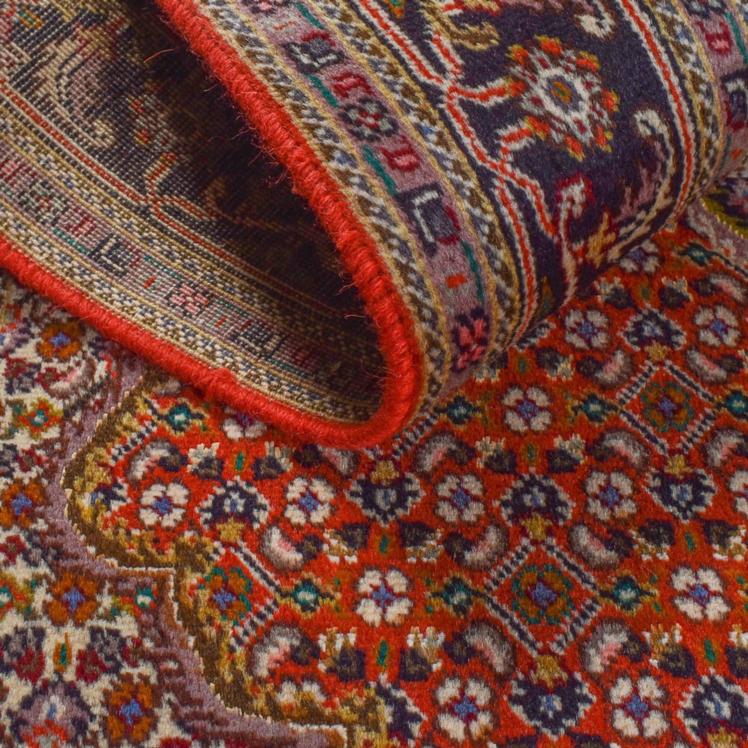 Persisk tæppe - Tabriz - Royal - 200 x 152 cm - rød