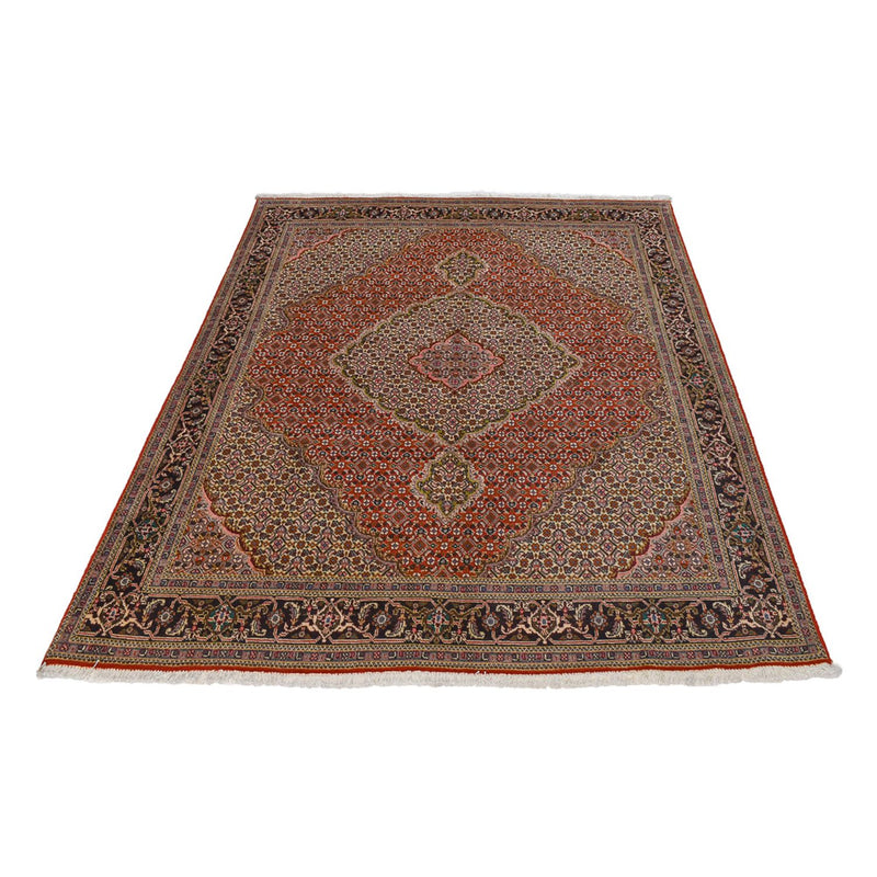 Persisk tæppe - Tabriz - Royal - 200 x 152 cm - rød