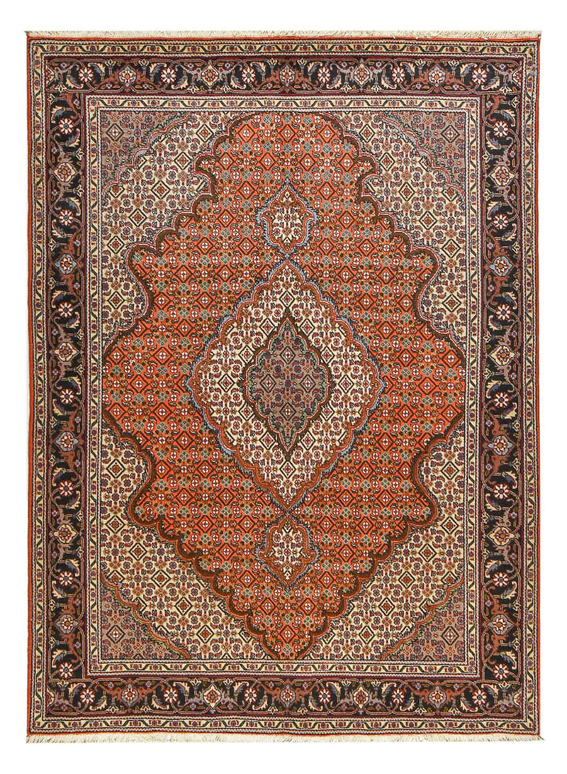 Persisk tæppe - Tabriz - Royal - 203 x 150 cm - rust