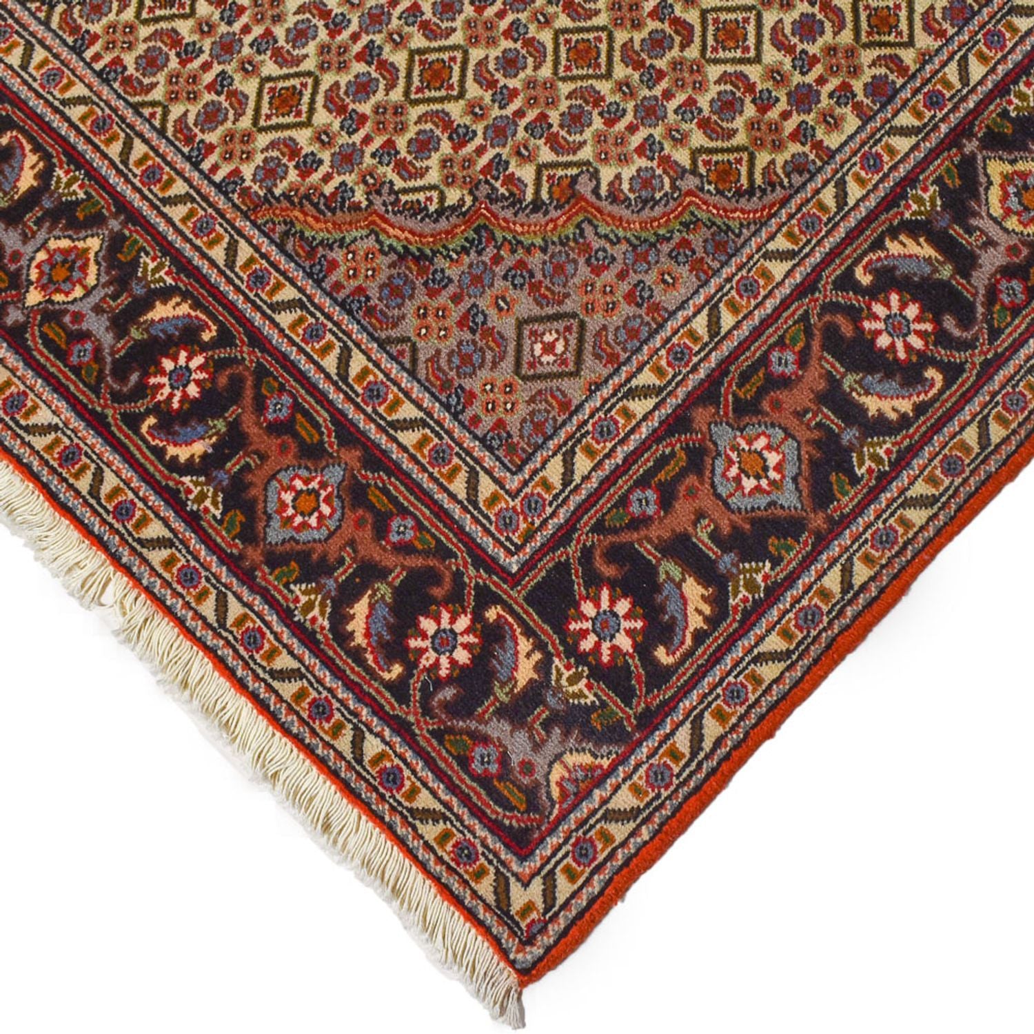 Persisk tæppe - Tabriz - Royal - 203 x 150 cm - rust