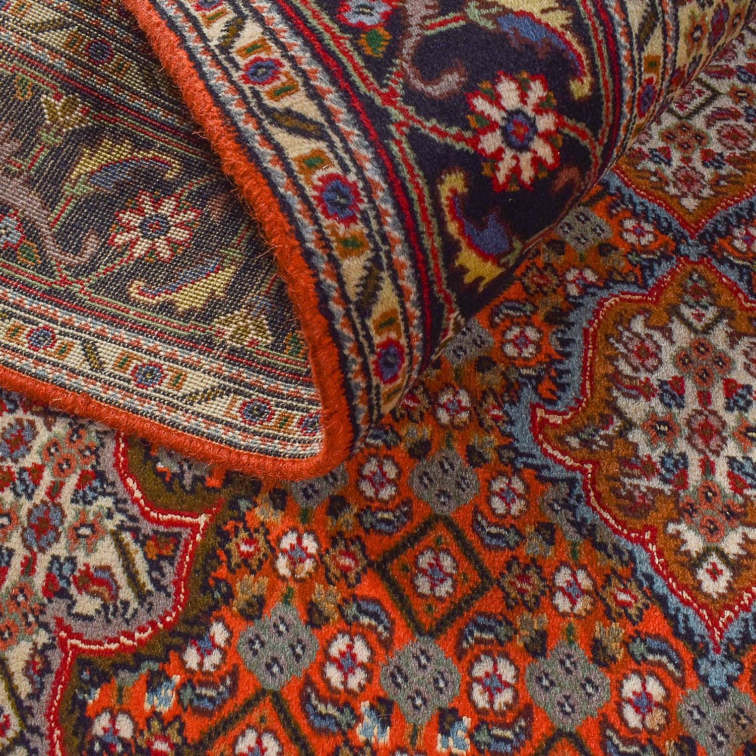 Persisk tæppe - Tabriz - Royal - 203 x 150 cm - rust