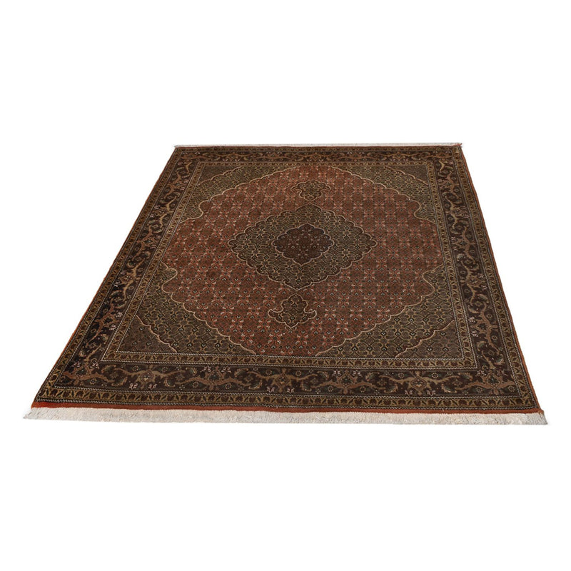 Persisk tæppe - Tabriz - Royal - 198 x 152 cm - lysrød