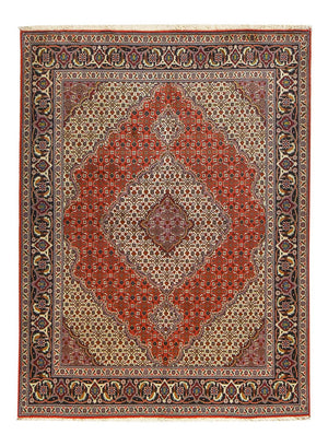 Persisk tæppe - Tabriz - Royal - 198 x 149 cm - rød