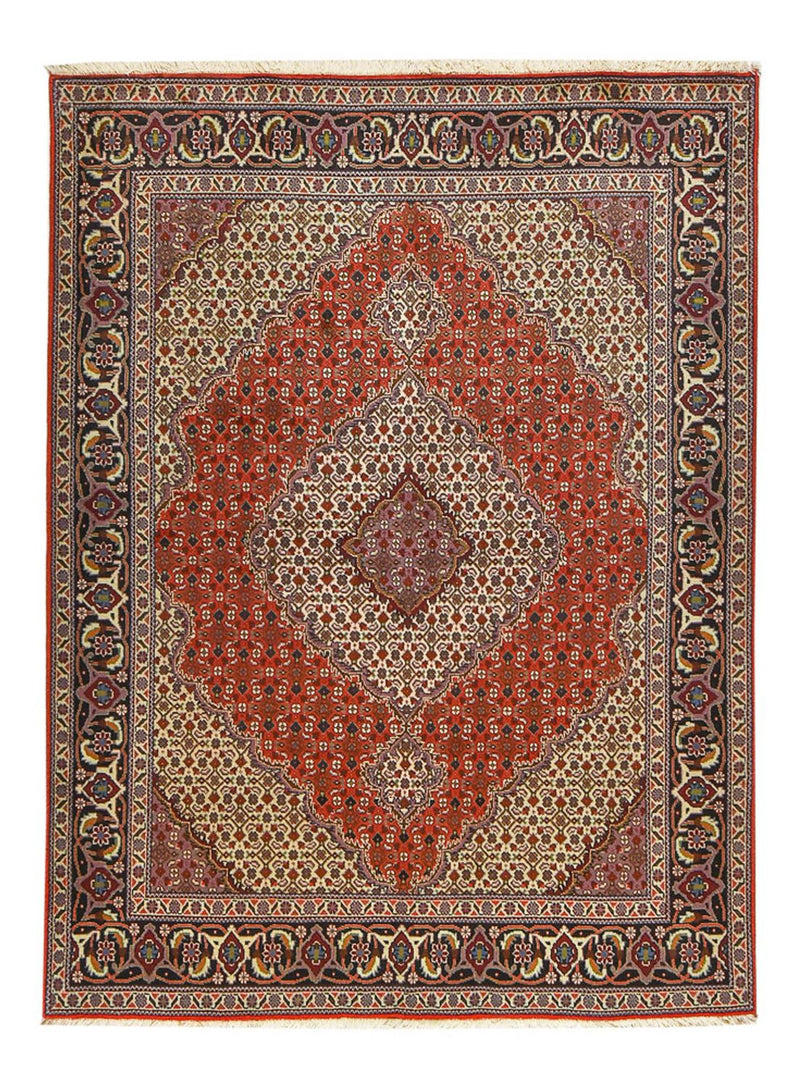 Persisk tæppe - Tabriz - Royal - 198 x 149 cm - rød