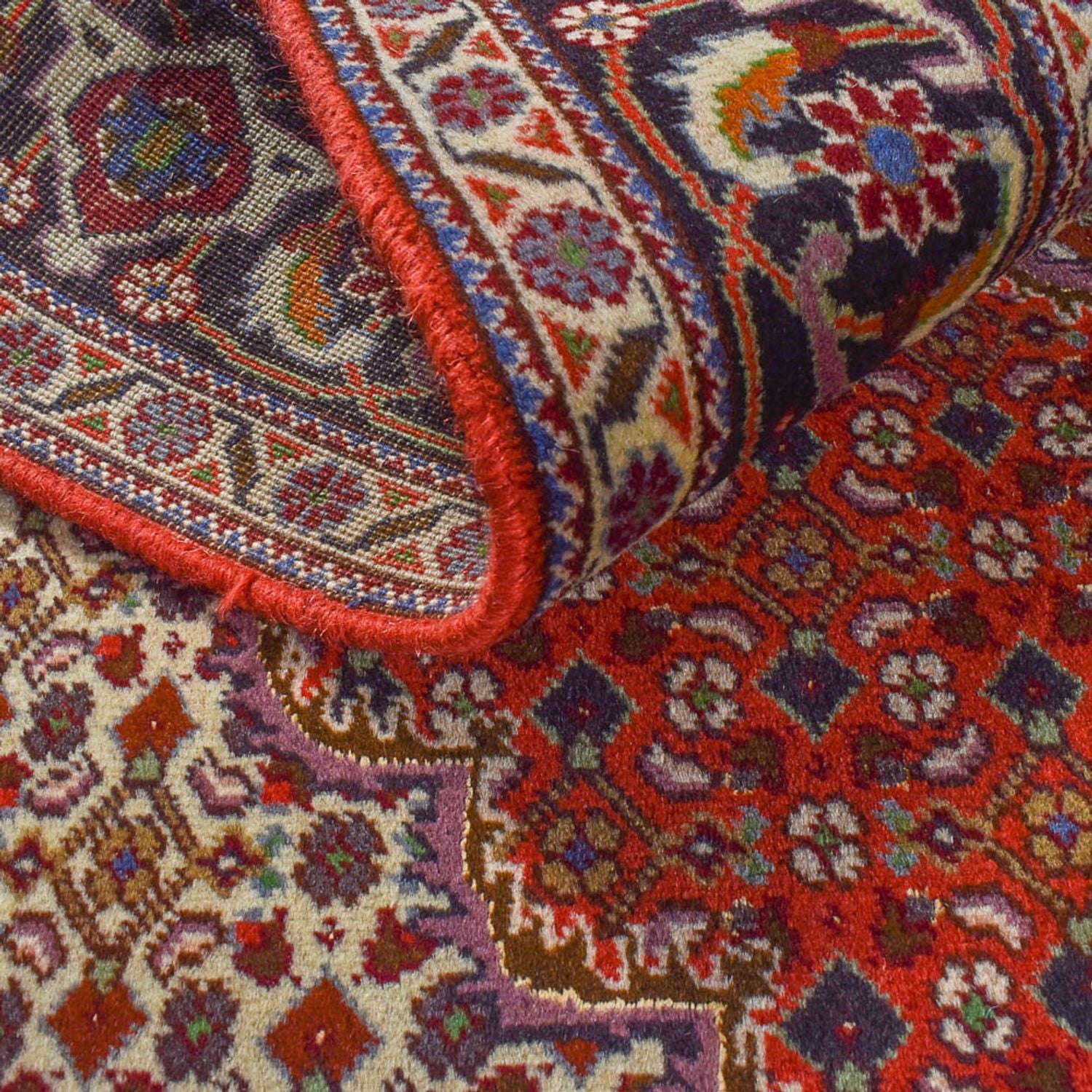 Persisk tæppe - Tabriz - Royal - 198 x 149 cm - rød