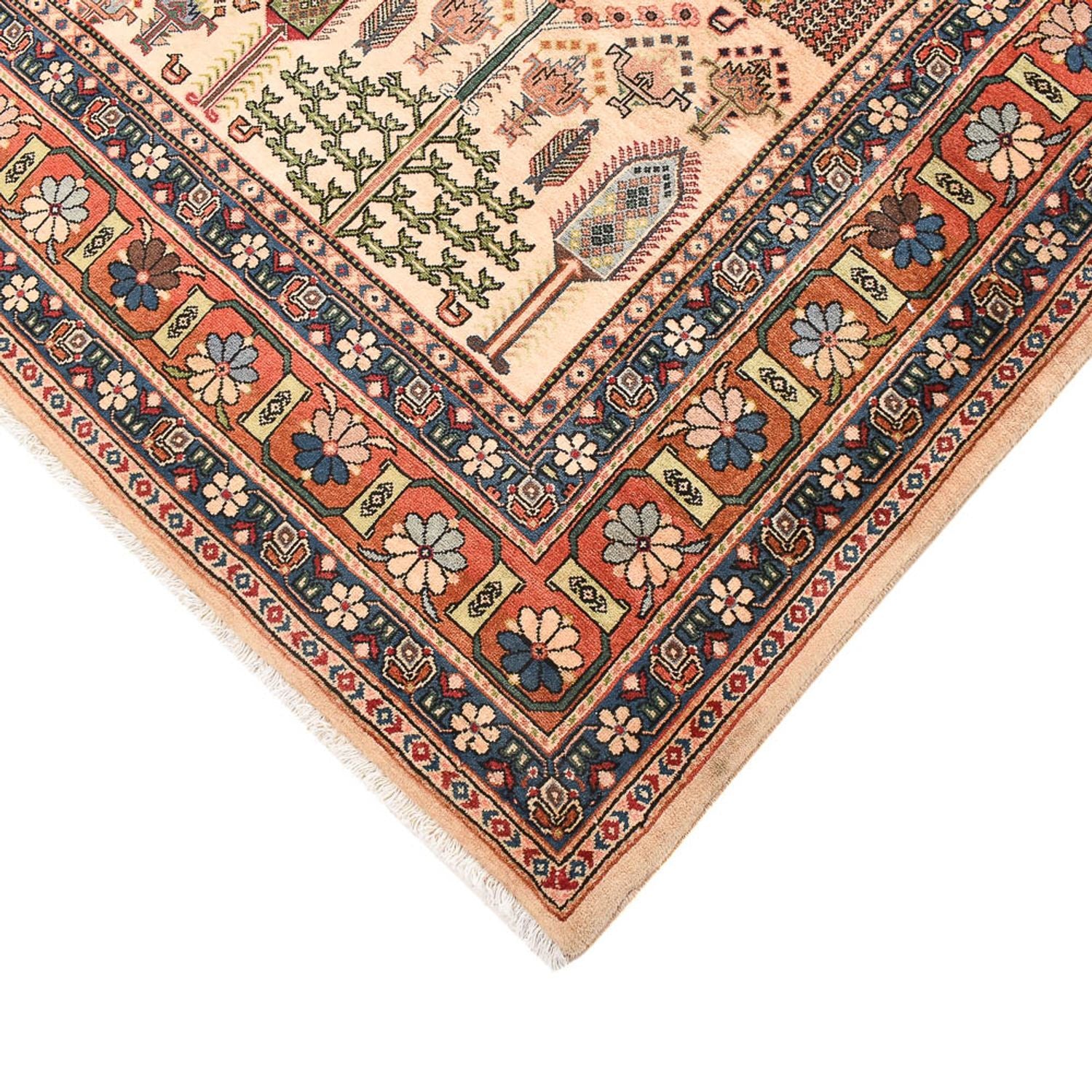 Gabbeh-tæppe - Kashkuli Persisk - 290 x 205 cm - lys beige