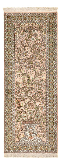 Persisk tæppe - Nomadisk - 128 x 79 cm - lys beige