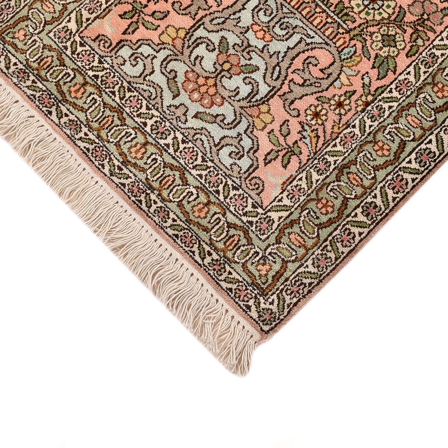 Persisk tæppe - Nomadisk - 128 x 79 cm - lys beige