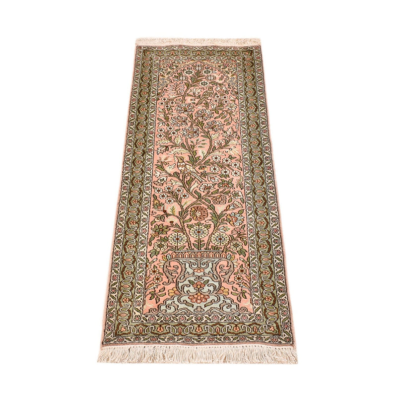 Persisk tæppe - Nomadisk - 128 x 79 cm - lys beige