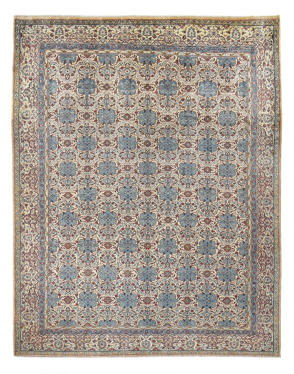 Persisk tæppe - Keshan - Royal - 396 x 304 cm - sand
