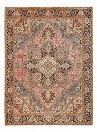 Persisk tæppe - Nomadisk - 342 x 249 cm - lysrød