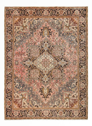 Persisk tæppe - Nomadisk - 342 x 249 cm - lysrød