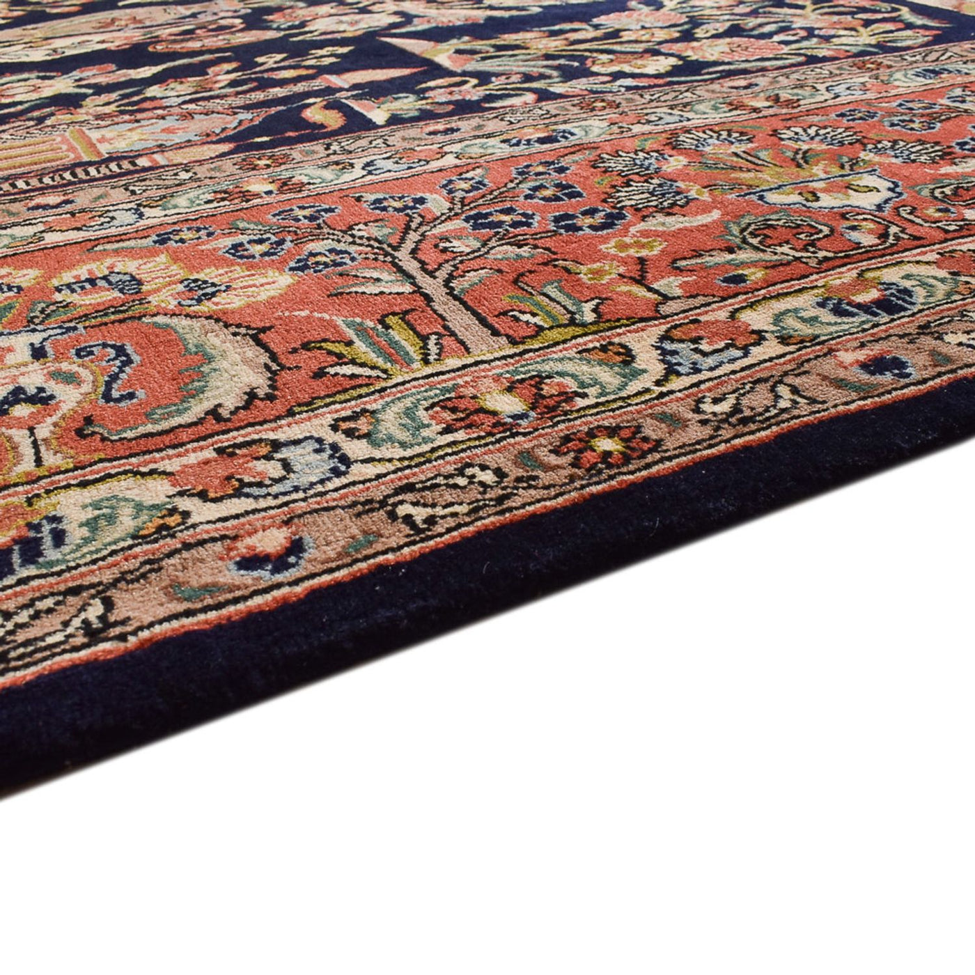 Kashan Tæppe 375x252cm - Persisk tæppe