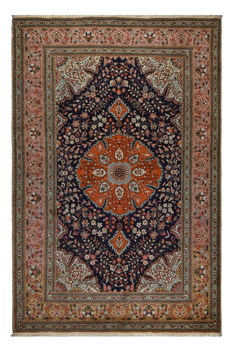 Persisk tæppe - Classic - 307 x 205 cm - mørkeblå