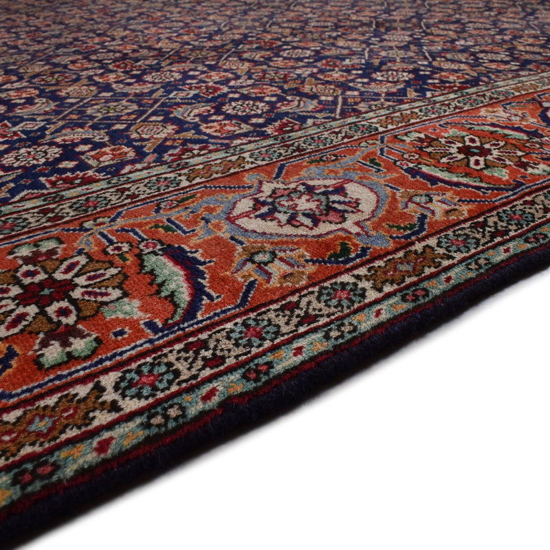 Persisk tæppe - Tabriz - 289 x 198 cm - mørkeblå