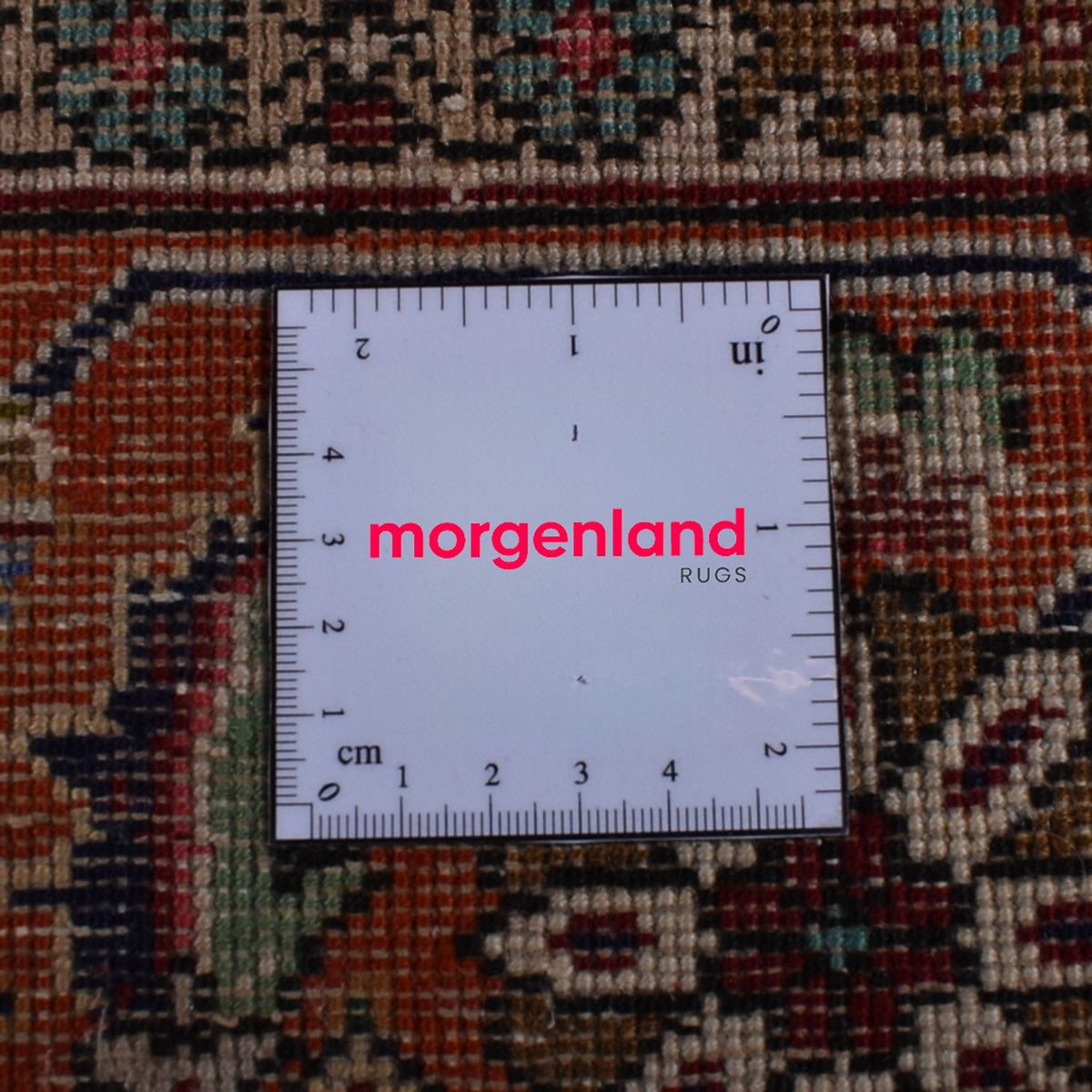 Persisk tæppe - Tabriz - 289 x 198 cm - mørkeblå