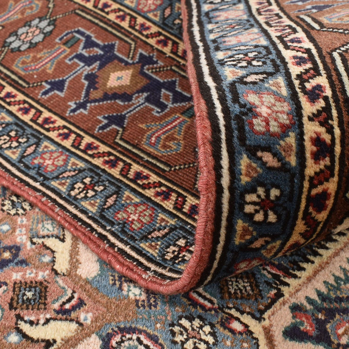 Persisk tæppe - Nomadisk - 291 x 203 cm - terrakotta