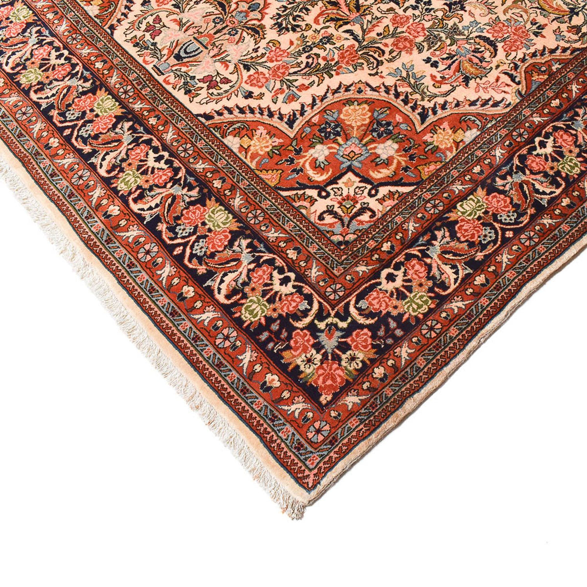 Persisk tæppe - Bijar - 292 x 179 cm - lys beige